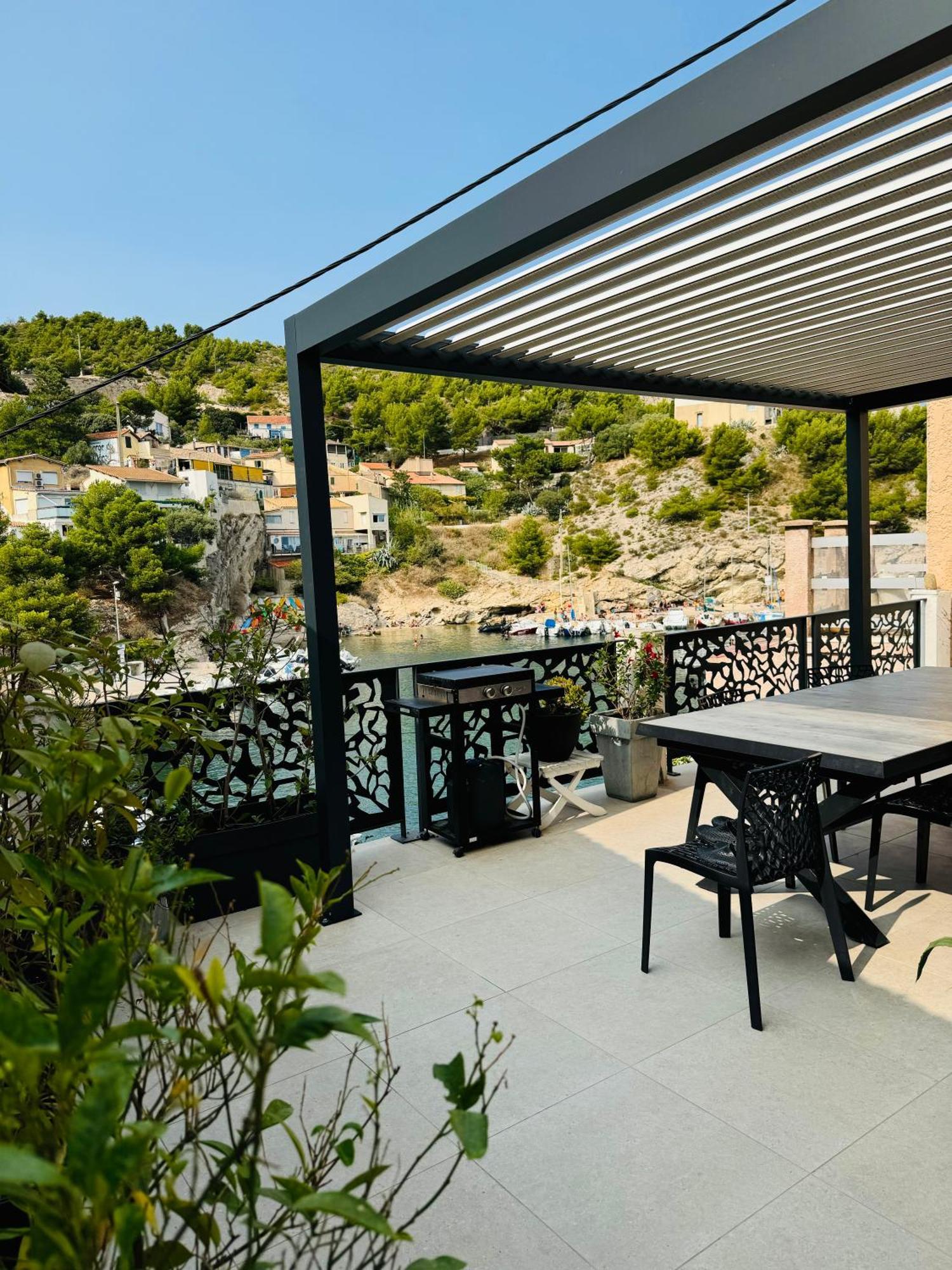Cabanon Vue Mer L Ilette Niolon Cote Bleue Le Rove Εξωτερικό φωτογραφία